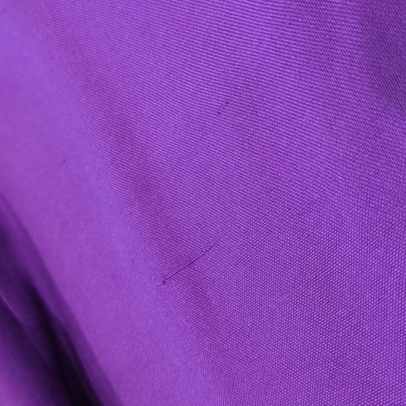 Diane Von Furstenberg purple silk dress size 4 - Picture 6 of 8